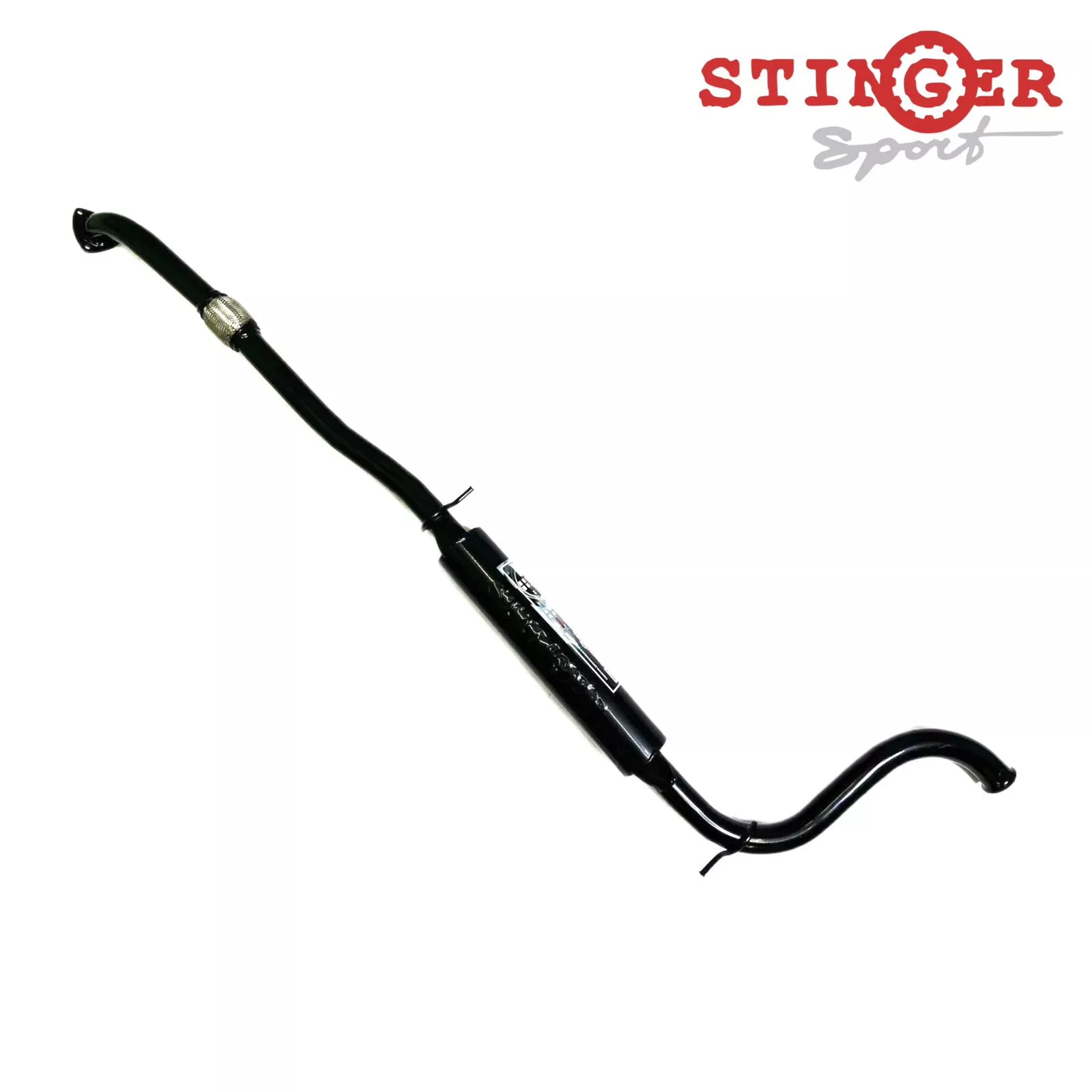 Резонатор Stinger Sport для ВАЗ 1117-19 Калина, 2190-92 Гранта-Калина II (штатная установка)