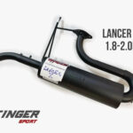 Глушитель основной "MUTE" Mitsubishi Lancer X 1.8-2.0L до рестайлинг (выход 60мм)