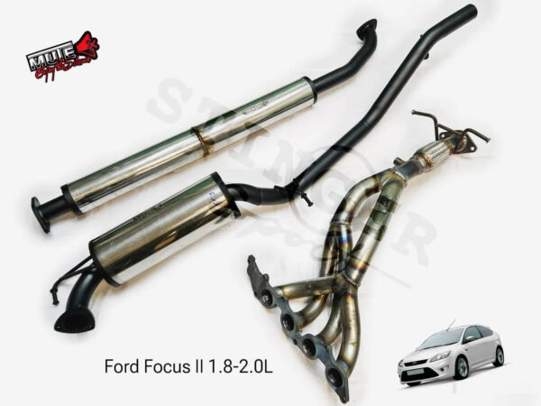 Выхлоп Stinger Sport а/м Ford Focus 2 1.8 - 2.0L