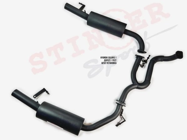 Глушитель основной "MUTE" для а/м Hyundai Solaris I (2011-2017) седан ( выход 63мм) Глушитель основной "MUTE" для а/м Hyundai Solaris I (2011-2017) седан ( выход 63мм)