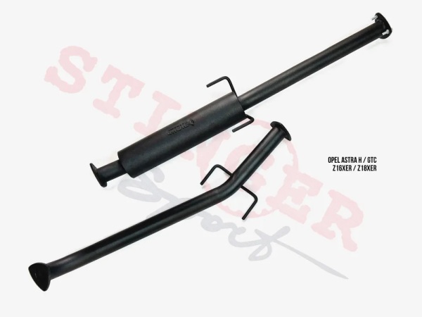 Резонатор "MUTE" Opel Astra H GTC Z16/18XER под паук Stinger Sport