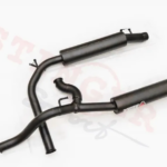 Глушитель основной "MUTE" для а/м Приора 2170 седан раздвоенный ( выход 60мм)