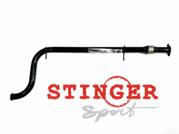 Резонатор (труба) "Stinger Sport" для ВАЗ 2170-72 Приора (под паук "Stinger Sport") с гофрой
