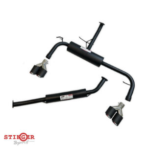 Выхлоп Mute Нива с раздвоенными Akrapovic