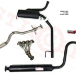 Выхлопная система на Chevrolet Cruze 1.8L F18D4 с прокладками