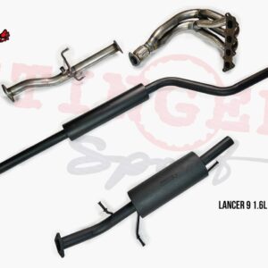 Комплект выхлопной системы Mitsubishi Lancer IX 1.6L из нержавеющей стали Комплект выхлопной системы Mitsubishi Lancer IX 1.6L из нержавеющей стали
