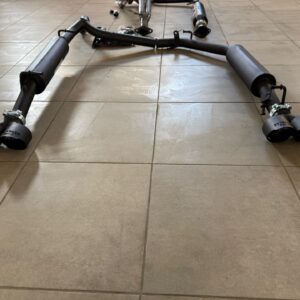 Выхлоп AMG ВАЗ-2114 (2108, 2109, 2113, 2114) с насадками