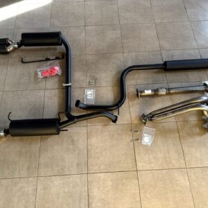 Выхлоп AMG Hyundai Accent 16V, серия Mute, раздвоенные насадки Akrapovic