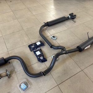 Выхлоп AMG ВАЗ-2114 (2108, 2109, 2113, 2114) с насадками