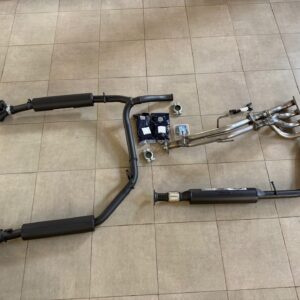 Выхлоп Веста 16V 4-2-1, раздвоенный, серия Mute, с насадками