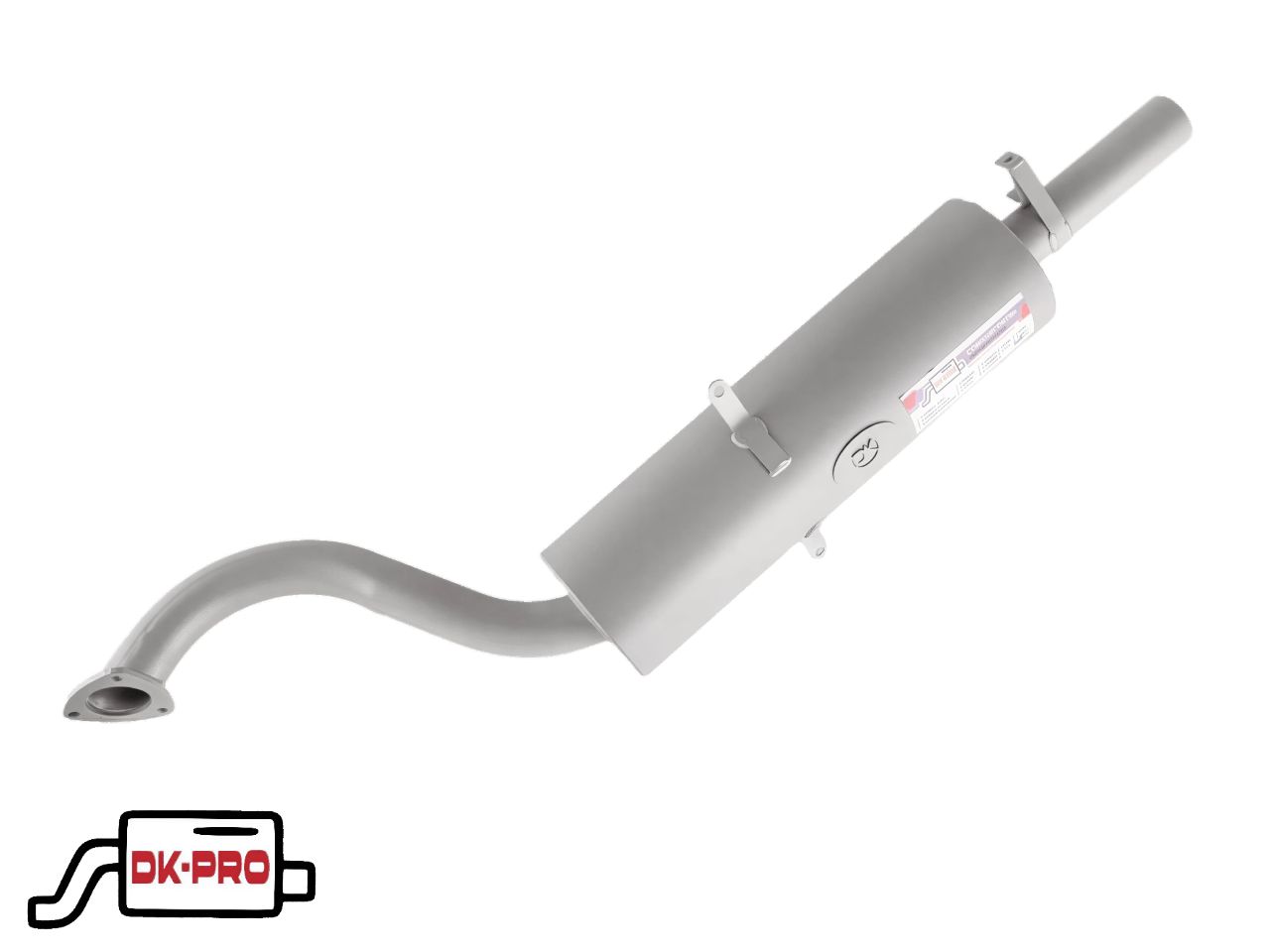 Глушитель DK-PRO (СПОРТ) для автомобиля Лада ВАЗ 2101-07