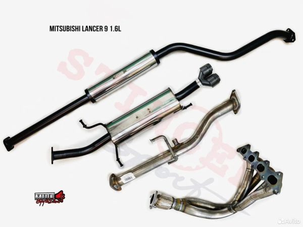 Выхлоп на пауке 4-2-1 Lancer 9 mute Stinger Sport