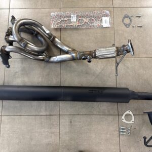 Выхлоп AMG Ford Focus 2 1.8-2.0L, раздвоенный, насадки Stinger Sport Выхлоп AMG Ford Focus 2 1.8-2.0L, раздвоенный, насадки Stinger Sport