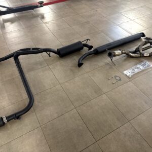 Выхлоп AMG Ford Focus 2 1.8-2.0L, раздвоенный, насадки Akrapovic Выхлоп AMG Ford Focus 2 1.8-2.0L, раздвоенный, насадки Akrapovic