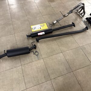 Выхлоп + впуск Kia Spectra, насадка Akrapovic, серия Mute