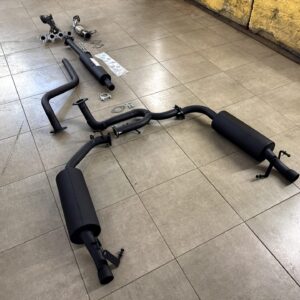 Выхлоп Hyundai Solaris 1 1.4-1.6, раздвоенный, серия Mute, фрезерованный коллектор, без насадок Выхлоп Hyundai Solaris 1 1.4-1.6, раздвоенный, серия Mute, фрезерованный коллектор, без насадок